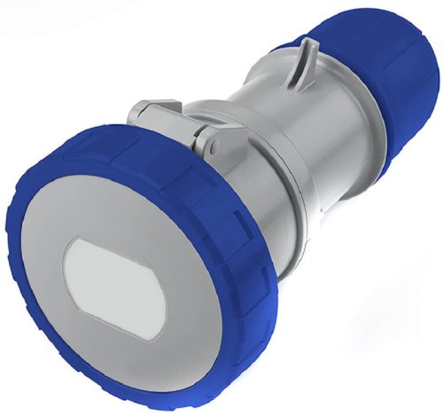 Розетка кабельная переносная DKC Quadro 32А 2Р+РЕ 400В IР67 синий фото Розетка кабельная переносная DKC Quadro 32А 2Р+РЕ 400В IР67 синий картинка